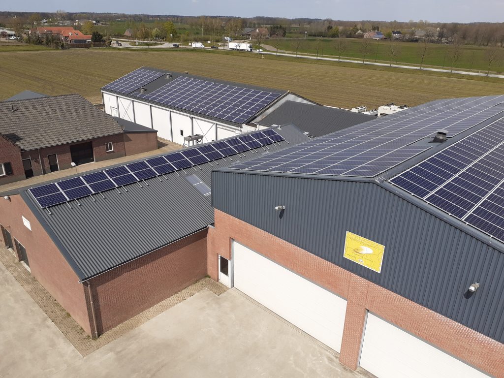 Witlofkwekerij Zonnenberg te Zeeland / 600 zonnepanelen